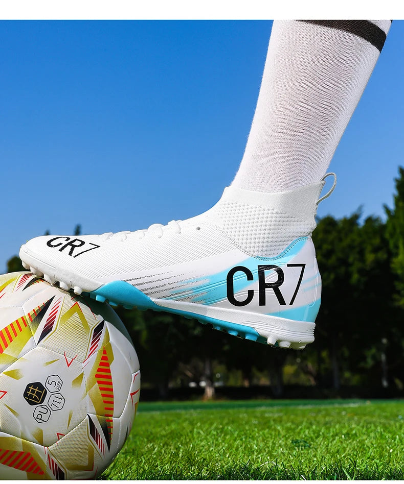 Nuevas botas de fútbol para hombre, gran oferta, zapatos de fútbol profesionales de alta calidad, zapatillas de fútbol para mujer, zapatillas unisex ultraligeras TF/FG