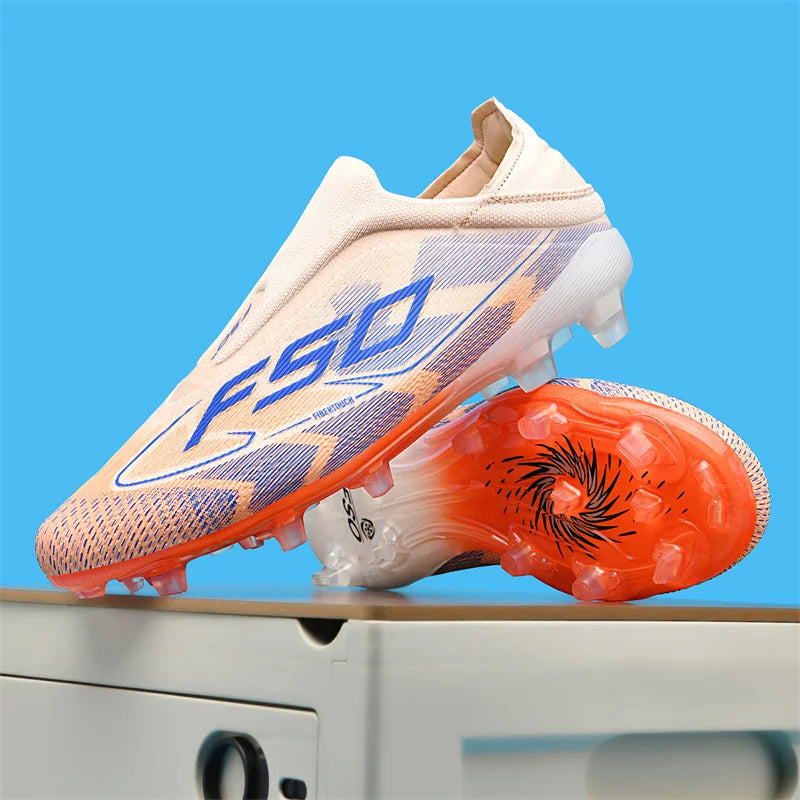 Nuevas botas de fútbol para hombres, zapatos de fútbol antideslizantes de alta calidad, tacos para césped, zapatillas de fútbol sala de alta calidad, zapatillas de deporte para interiores, superventas al aire libre