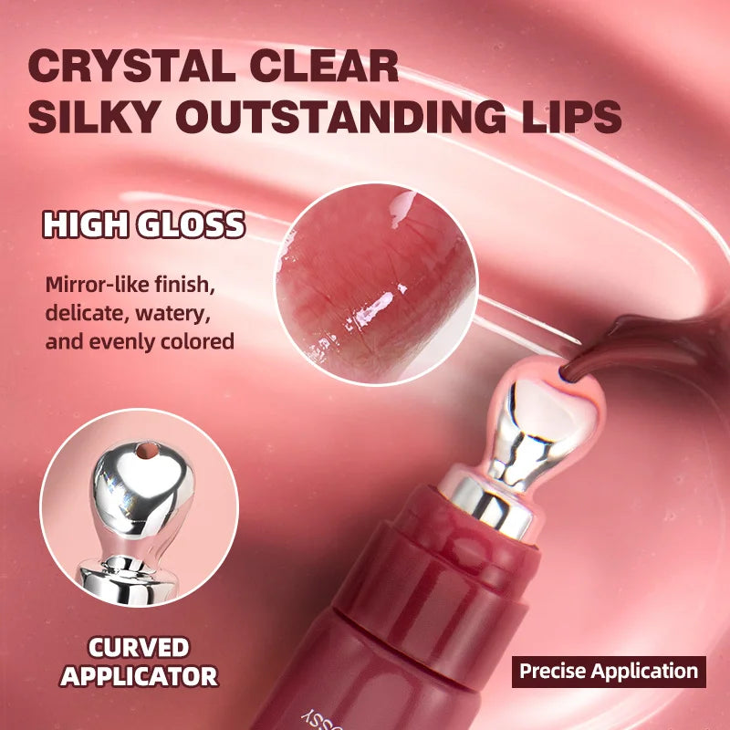 Loción labial hidratante, esencia, brillo labial hidratante y hidratante para mujer, brillo de labios Natural, brillo de labios hidratante
