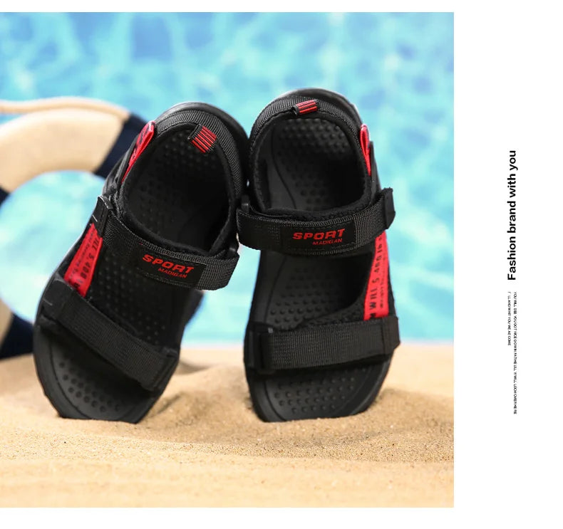 Sandalias de verano para niños, zapatillas de moda para niños y niñas, zapatos de playa al aire libre, calzado antideslizante, gran oferta