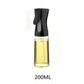 Rociador de Aceite para Cocinar de 200 ml - Dispensador de Aceite de Oliva en Aerosol - Botella Reutilizable de Grado Alimenticio para Aceite y Vinagre