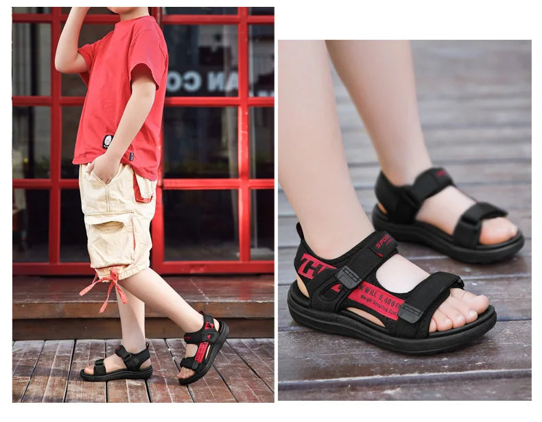 Sandalias de verano para niños, zapatillas de moda para niños y niñas, zapatos de playa al aire libre, calzado antideslizante, gran oferta
