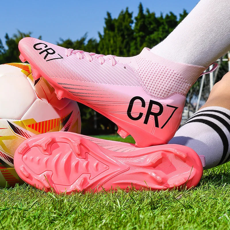 Nuevas botas de fútbol para hombre, gran oferta, zapatos de fútbol profesionales de alta calidad, zapatillas de fútbol para mujer, zapatillas unisex ultraligeras TF/FG