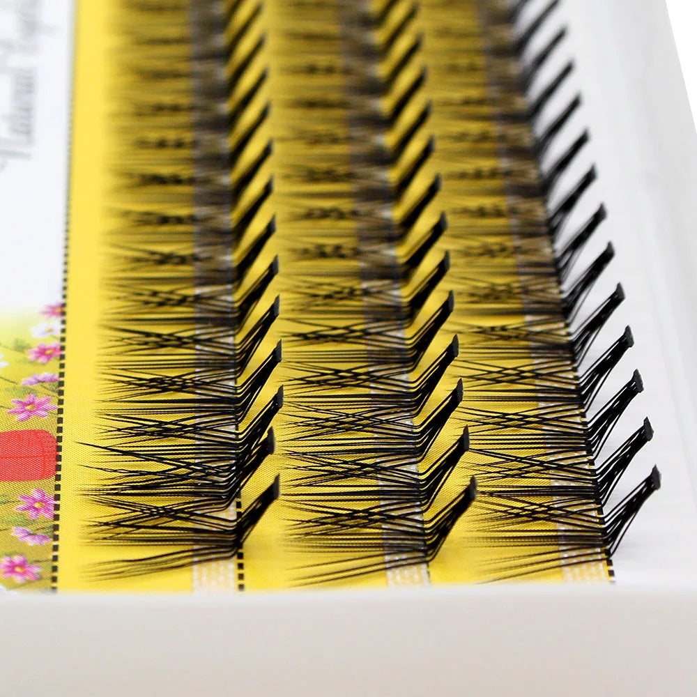 Super manojo nuevo L Curl pestañas postizas de visón 60 grupos Lashtray maquillaje 20D extensiones de pestañas pestañas individuales hechas a mano