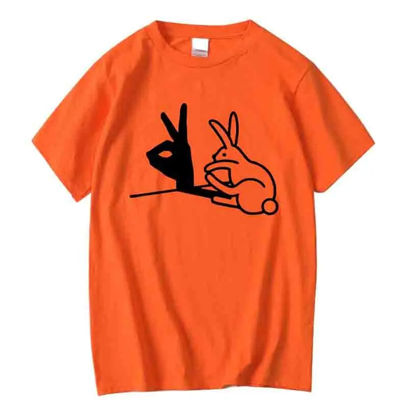 Camiseta informal a la moda para hombre, mezcla de algodón de alta calidad, camiseta con estampado de diseño divertido y fresco, camiseta holgada de verano para hombre, camisetas con cuello redondo para hombre, camiseta sup