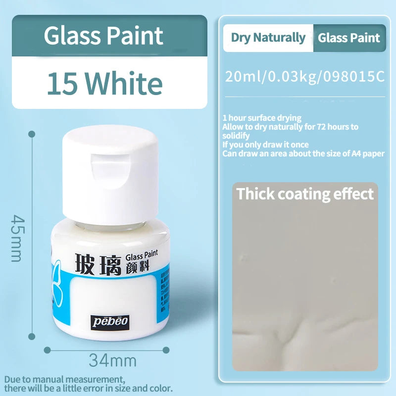 Botella de colores de pintura acrílica, 24 colores, 20/25 ml, pigmento de Graffiti hecho a mano DIY para dibujo de artista, pintura de Color agua de vidrio Gouache