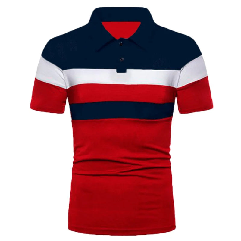 Nueva camiseta Polo de lujo de verano para hombre, Polo de marca de talla grande, camisetas de manga corta con cuello vuelto, camiseta de negocios 8XL