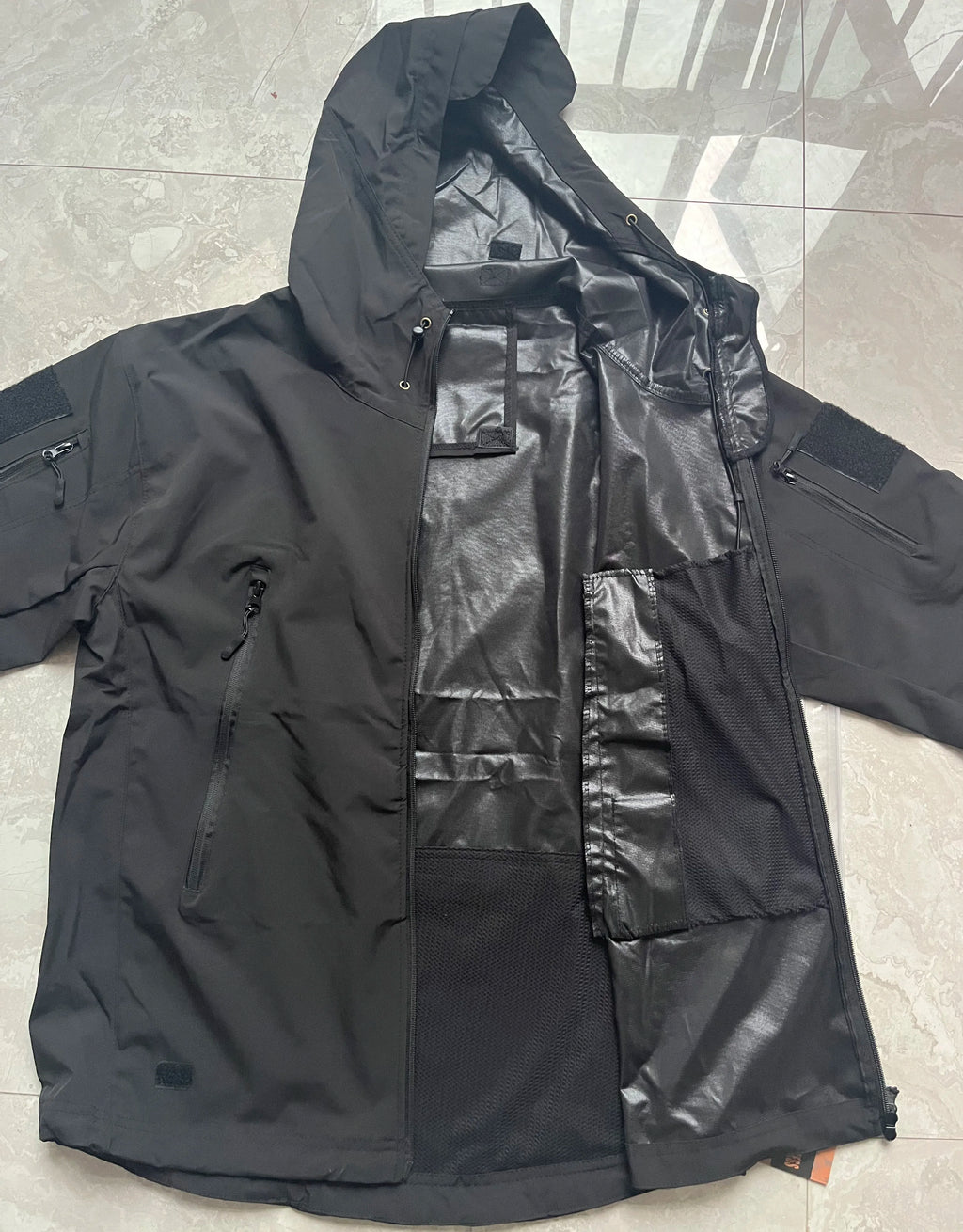 Chaqueta de Piel de Tiburón a la Moda 2024, Chaqueta Táctica Impermeable y Cortavientos para Hombre, Chaqueta con Capucha