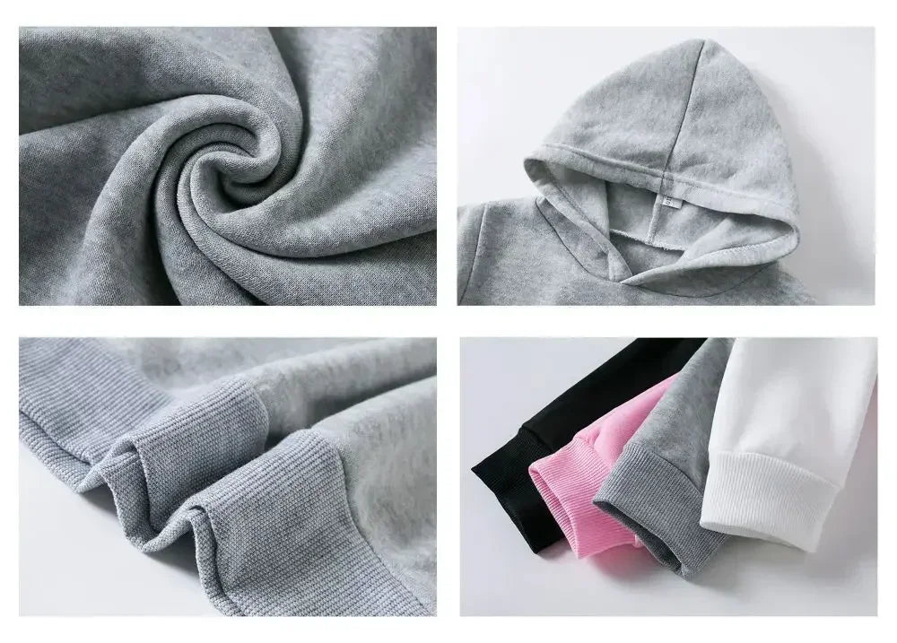 Ropa de primavera y otoño para niños, regalos de vacaciones, chándal de fútbol con estampado CR7, Sudadera con capucha y pantalones, conjunto de 2 uds para niño y niña de 3 a 12 años