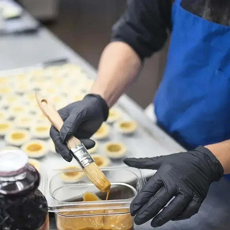 Guantes desechables de nitrilo impermeables para lavar platos, guantes de cocina para el hogar, guantes de limpieza para lavado de perros, guantes de látex para trabajo de alimentos