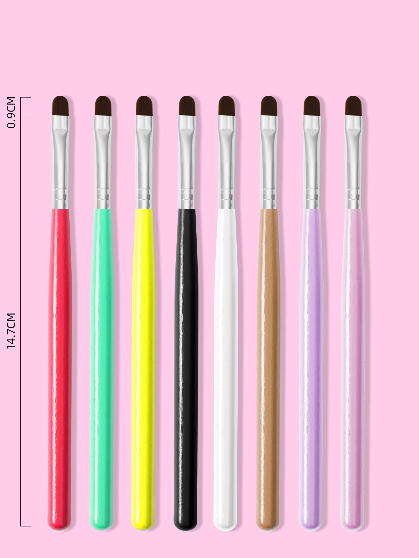 8 Uds. Pincel para decoración de uñas, bolígrafo con puntas 3D, fototerapia, extensión de Gel UV acrílico, delineador de recubrimiento, bolígrafo de pintura, herramientas de manicura DIY