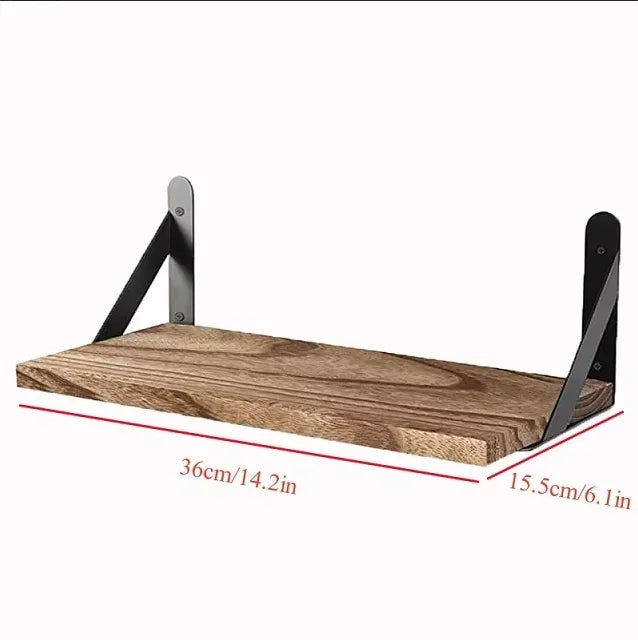 Estantes de pared flotantes de madera, estantes colgantes para baño, estante de almacenamiento, organizador de cocina, muebles, soporte de exhibición para sala de estar