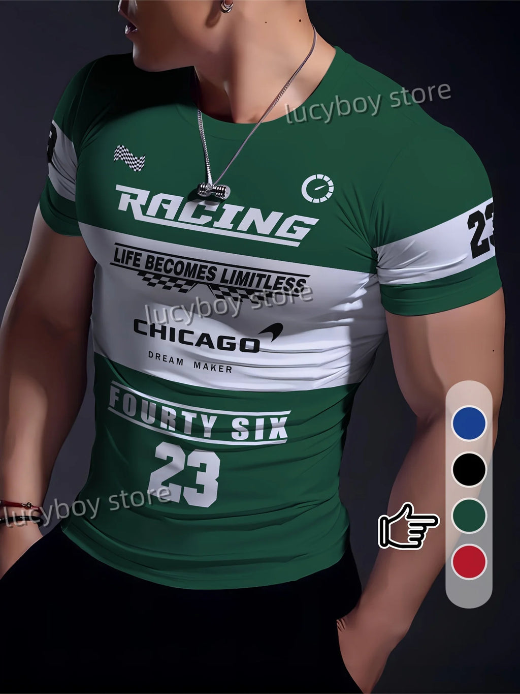 Camiseta de entrenamiento muscular para gimnasio para hombre, camisetas de manga corta con estampado de carreras, camisetas de secado rápido para correr, ropa de gran tamaño para hombre