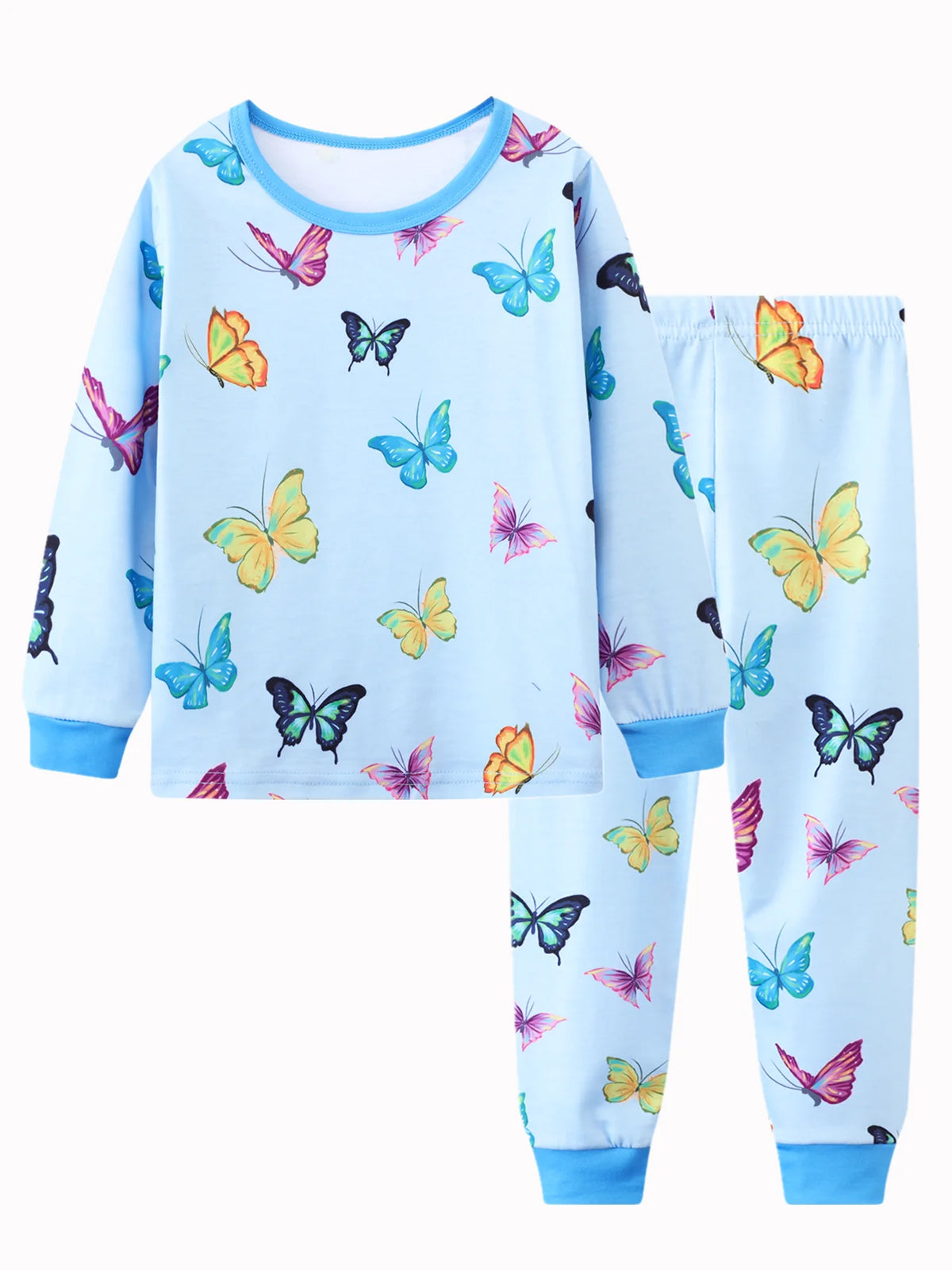 Conjunto de pijama con estampado de dinosaurio para niños, 2 piezas, informal