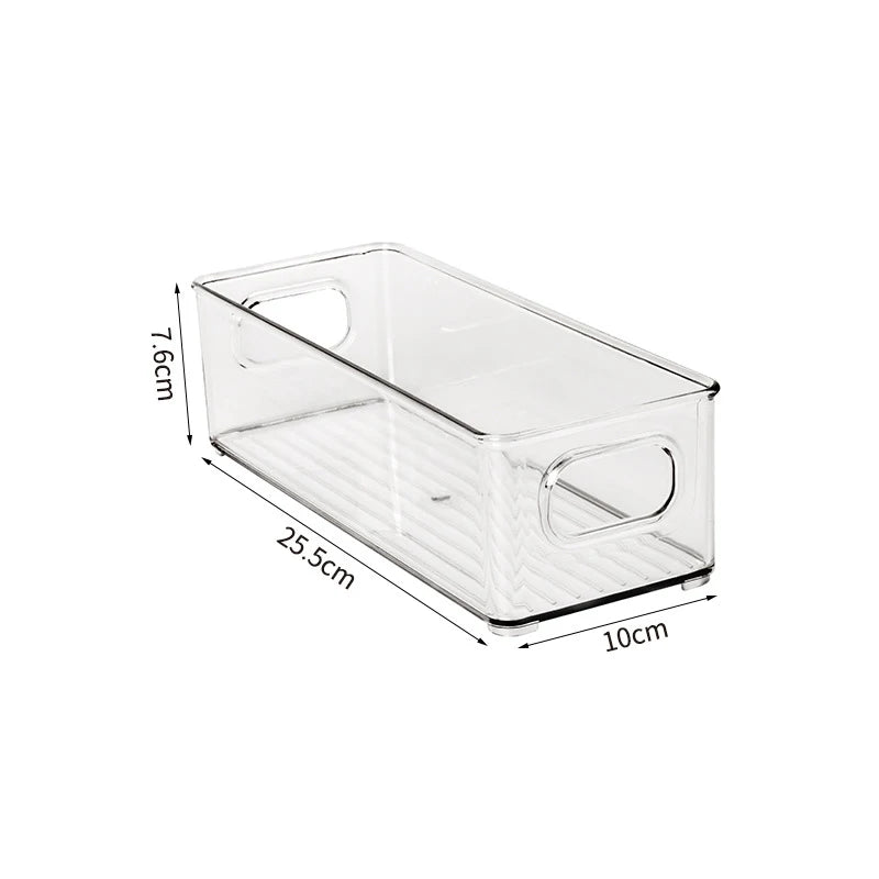 Caja de almacenamiento transparente para refrigerador, organizador de frutas y verduras, contenedor transparente para cocina, almacenamiento de alimentos y bebidas, 2030