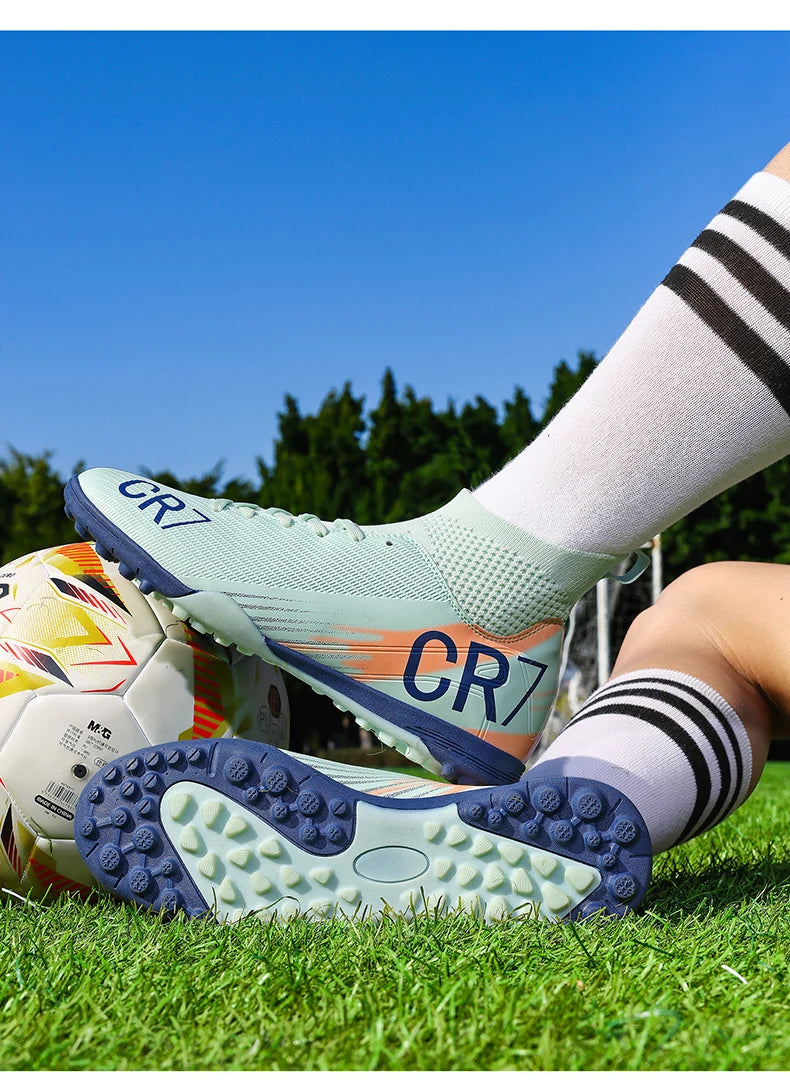 Nuevas botas de fútbol para hombre, gran oferta, zapatos de fútbol profesionales de alta calidad, zapatillas de fútbol para mujer, zapatillas unisex ultraligeras TF/FG