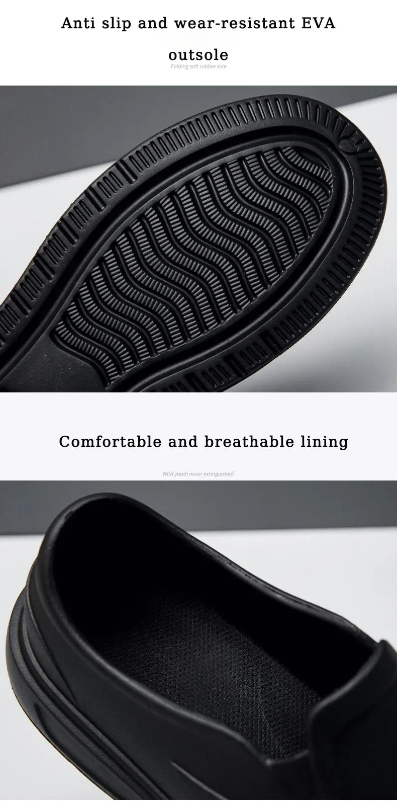 Zapatos de Chef para hombre, antideslizantes, resistentes al aceite, resistentes a la suciedad, zapatos de cocina, zapatos de trabajo, zapatos de lluvia de secado rápido, zuecos transpirables de gran tamaño