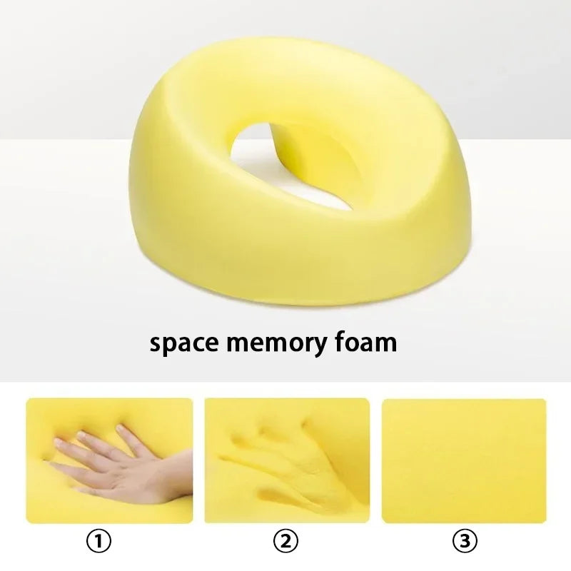 Almohada para la cara hacia abajo, almohada para la siesta de escritorio, comodidad de descanso propensa, espuma viscoelástica, ergonómica, reposacabezas de masaje para el hogar para salón de belleza