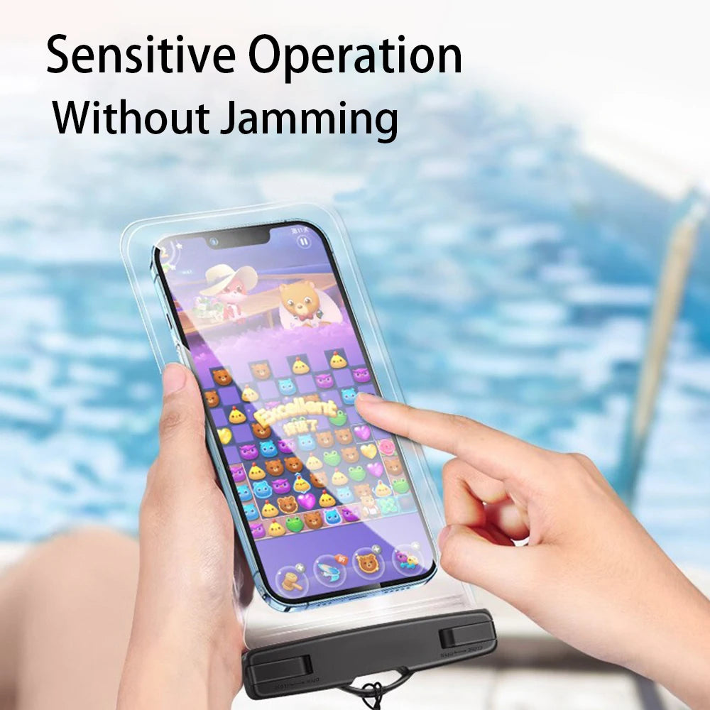 Funda impermeable para teléfono, bolsa protectora Universal para teléfono subacuático, funda protectora para iPhone 11 12 13 14 15 16 Pro