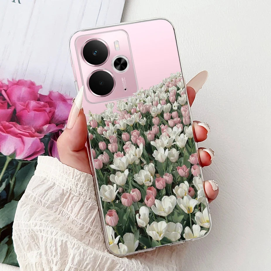 For Realme 14 5G Case Realme 14T RMX5078 New Luxury Painted Cover Soft Slim Phone Case For Realme 14X Realme14 T 5G Fundas Coque