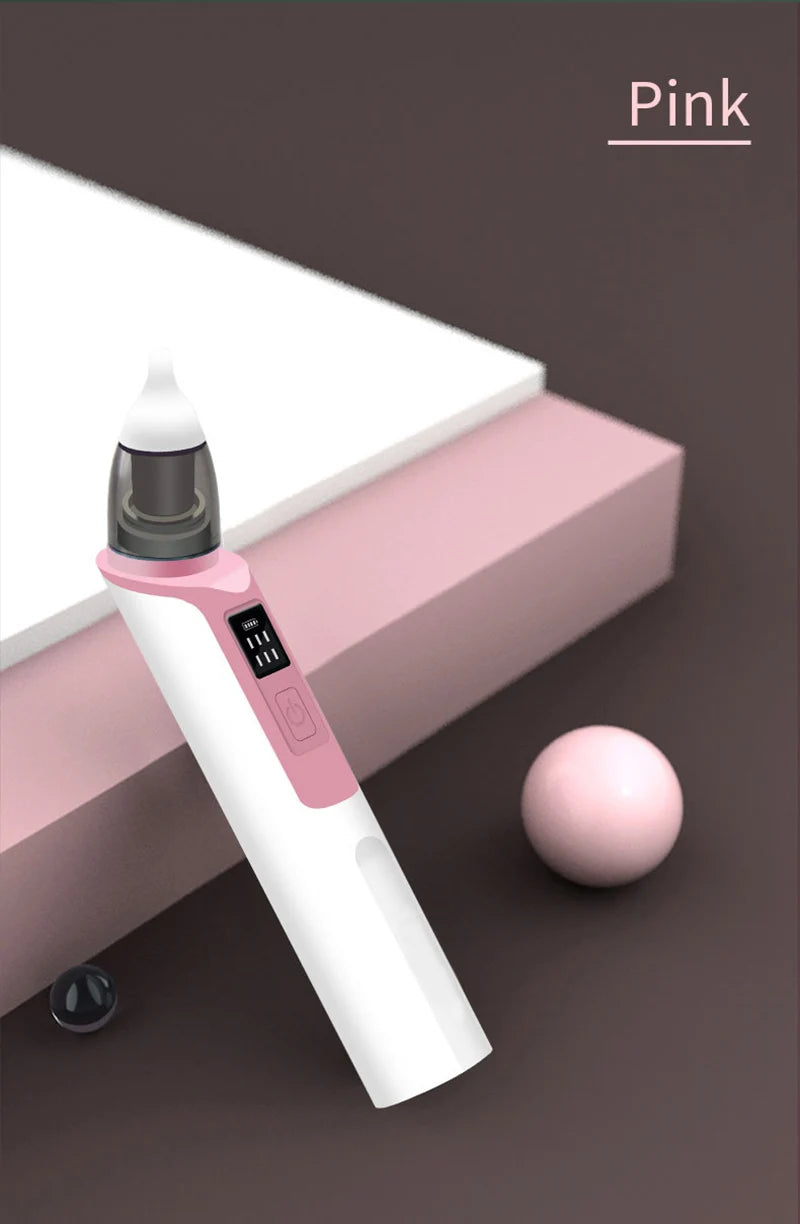 Aspirador Nasal eléctrico para bebé, nuevo patrón, versión de carga, aspirador Nasal para bebé recién nacido, succión, previene la congestión Nasal, 2025
