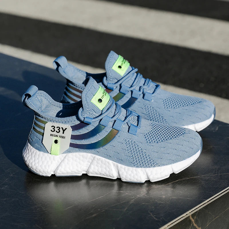 Zapatillas de deporte para hombre, zapatos informales clásicos transpirables, zapatillas de Tenis para hombre, novedad de 2024, zapatos cómodos de malla para exteriores para hombre, Tenis Masculino