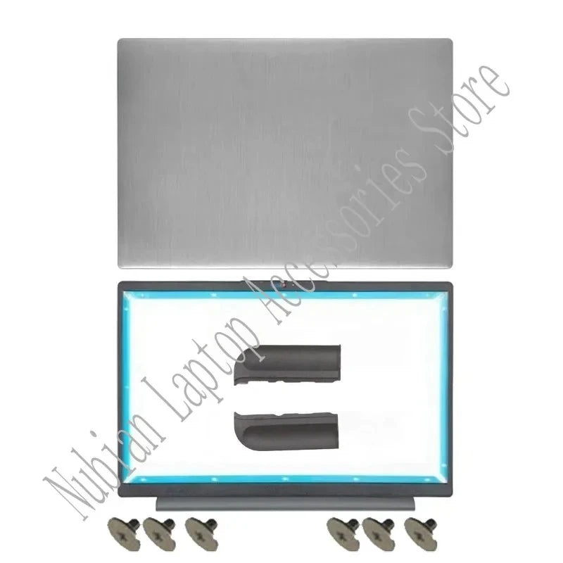 Nuevo para IdeaPad 3 15ADA6 15ITL6 15ALC6 2021: Cubierta trasera LCD, bisel frontal, reposamanos, carcasa inferior, teclado y bisagras para portátil