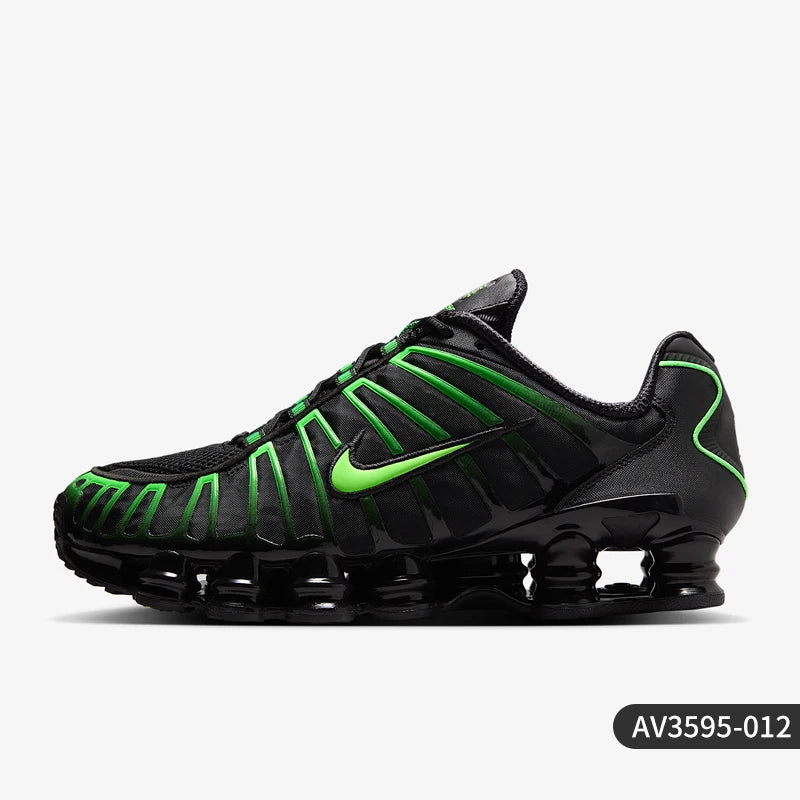 Zapatillas Nike genuinas Shox TL para hombre con pilar acolchado, a la moda, AV3595-012