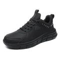 Zapatos de trabajo impermeables para hombre, zapatillas ligeras, cómodas, antideslizantes, absorbentes de golpes, tenis informales para exteriores, zapatos de moda