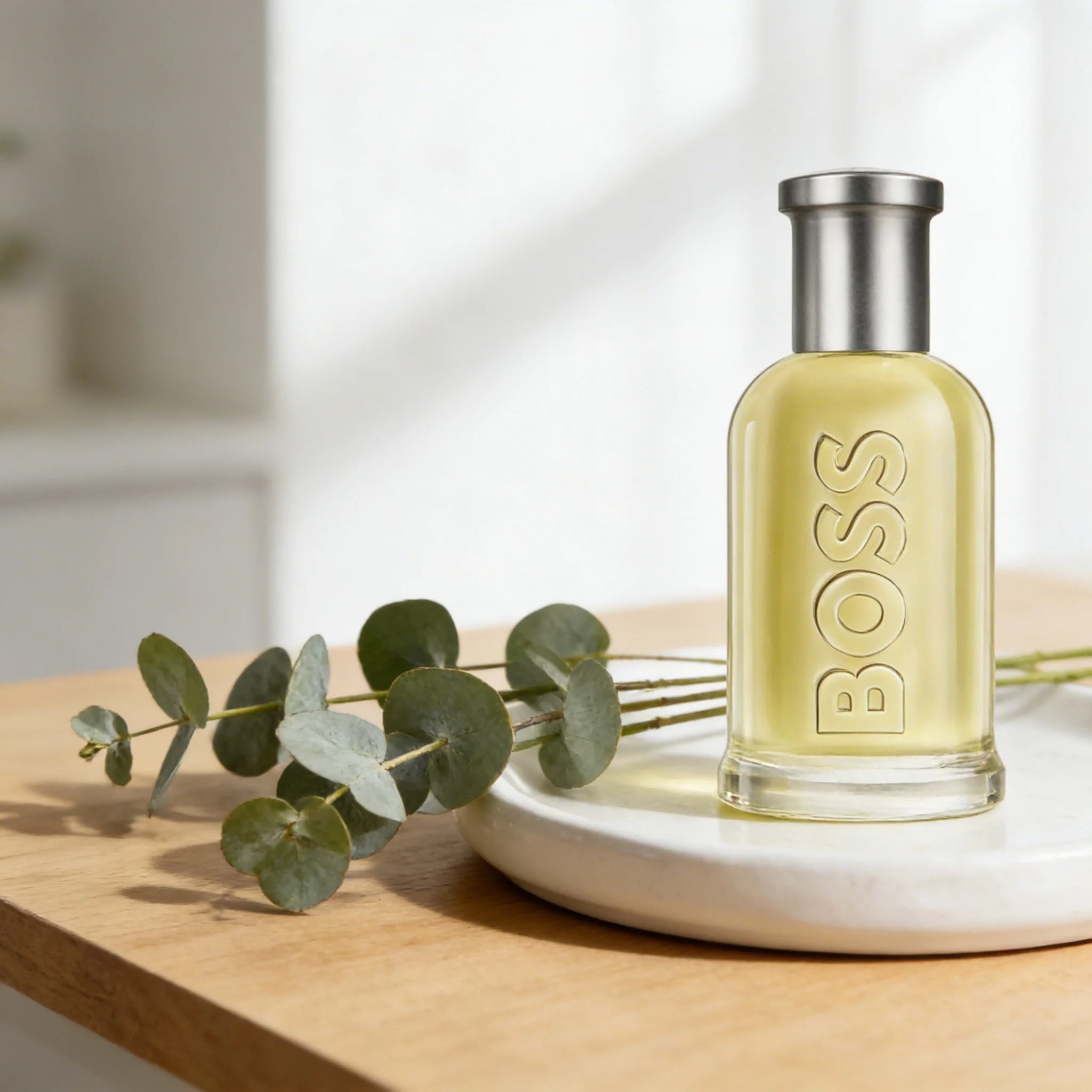 Hugo Boss Bottled Eau de Toilette – Colonia Masculina Amaderada – Con Notas de Manzana, Canela y Madera – Fragancia de Larga Duración