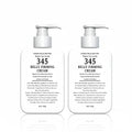 345 Crema reafirmante para el vientre Extracto de tallo de opuntia. Niacinamida Pantenol. Objetivos Piel Crepey. Tensar firmes. Todos los tipos de piel. 150 g.