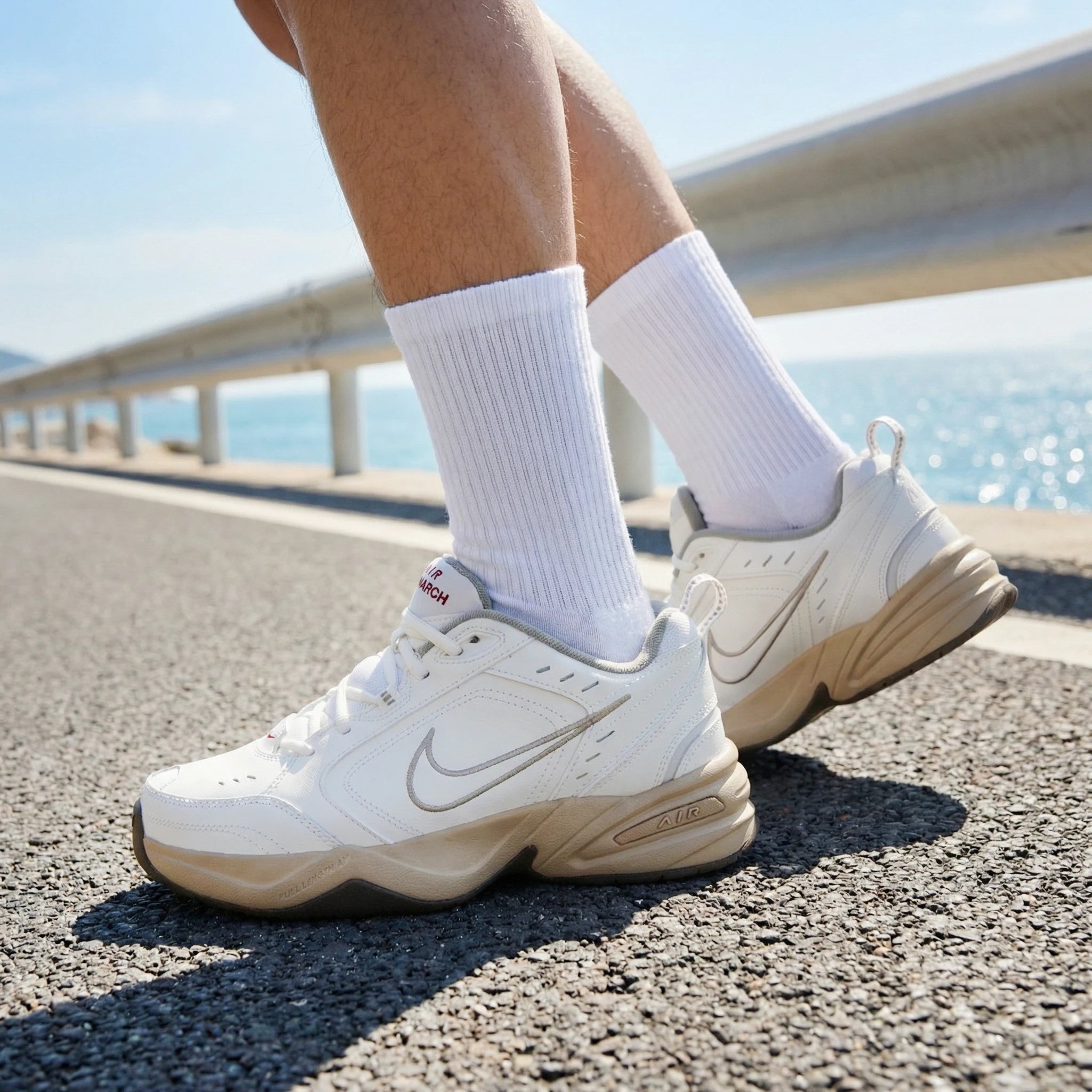 Zapatos Nike para hombre Air Monarch Iv, zapatos deportivos informales ligeros, zapatos para correr con amortiguación transpirable