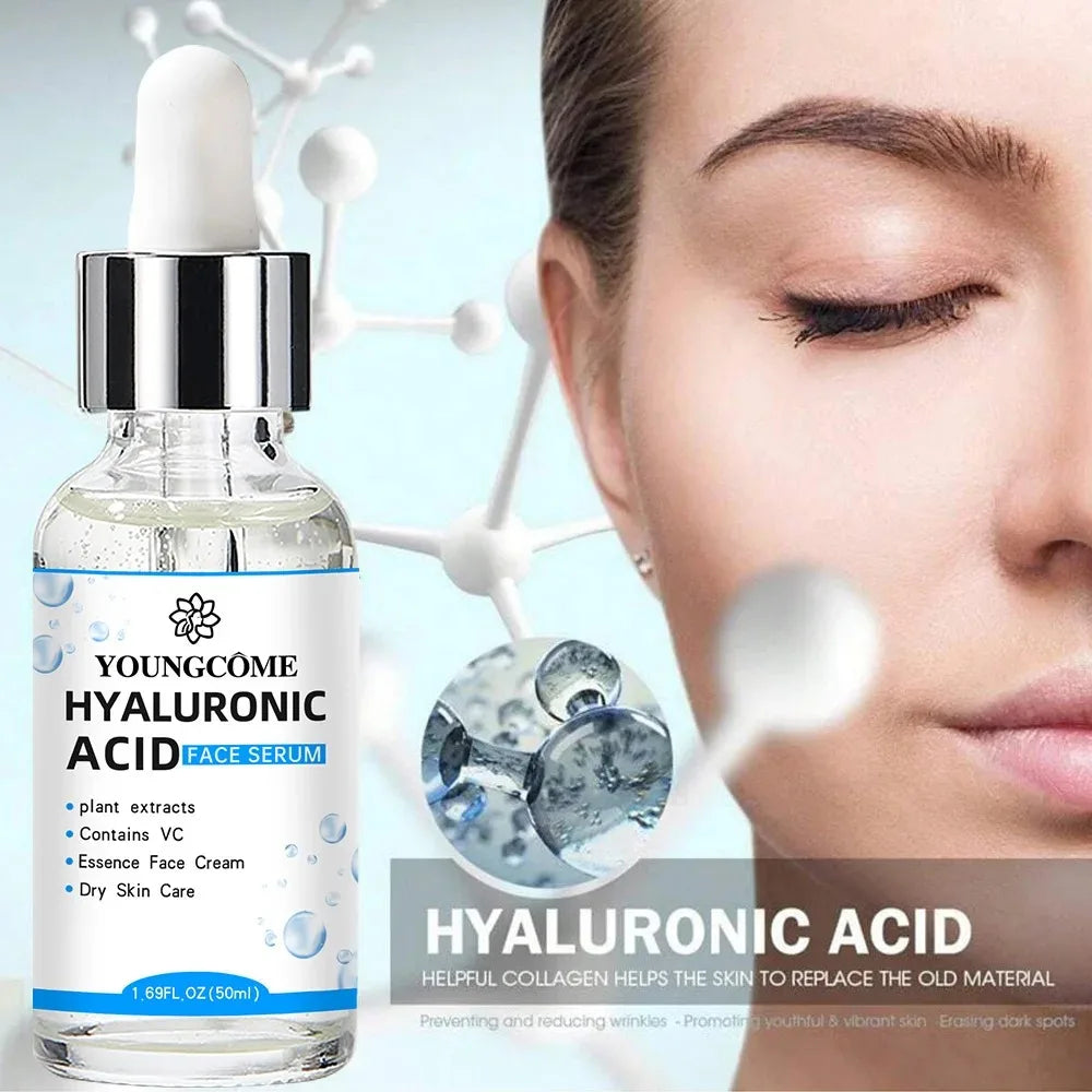 El ácido hialurónico ilumina el tono de la piel, reduce la piel seca hidratante Facial, hace que su piel suaviza productos coreanos para el cuidado de la piel