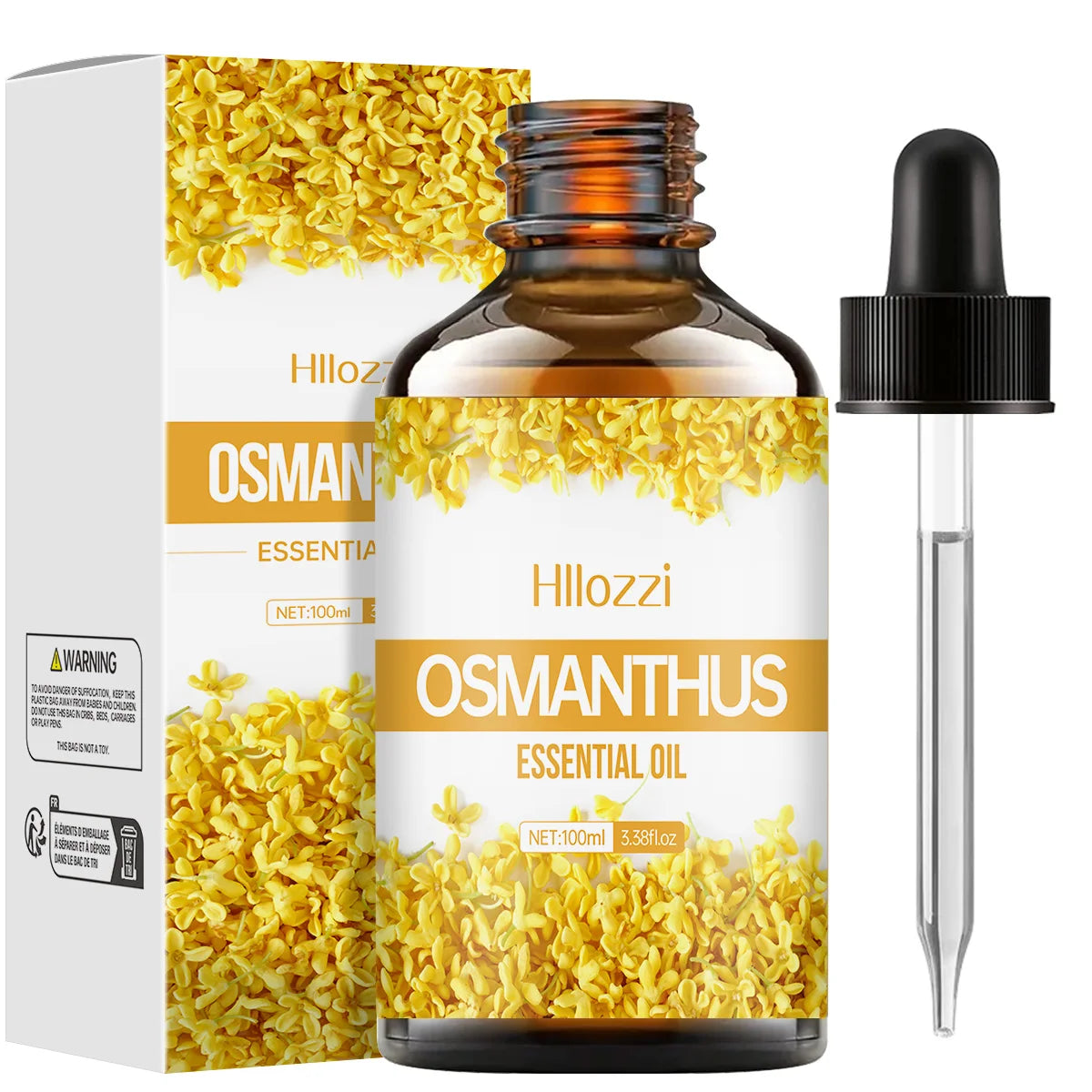 100ml/60ml/30ml aceite esencial de Osmanthus aceite esencial de planta humidificador de aceite esencial puro jabón de aromaterapia producción DIY