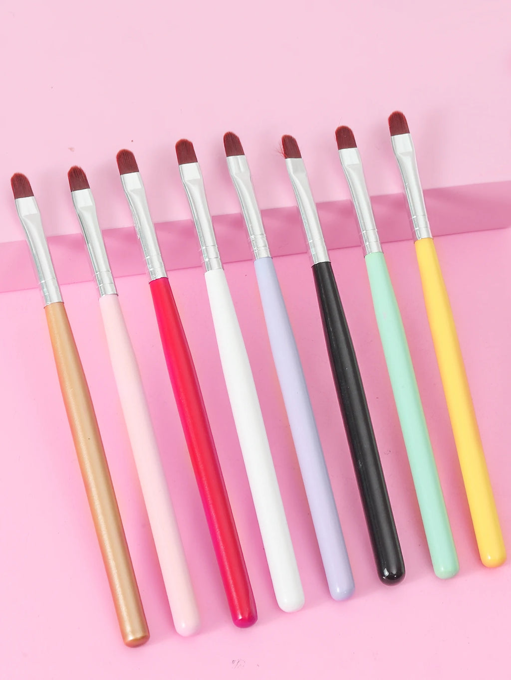 8 Uds. Pincel para decoración de uñas, bolígrafo con puntas 3D, fototerapia, extensión de Gel UV acrílico, delineador de recubrimiento, bolígrafo de pintura, herramientas de manicura DIY
