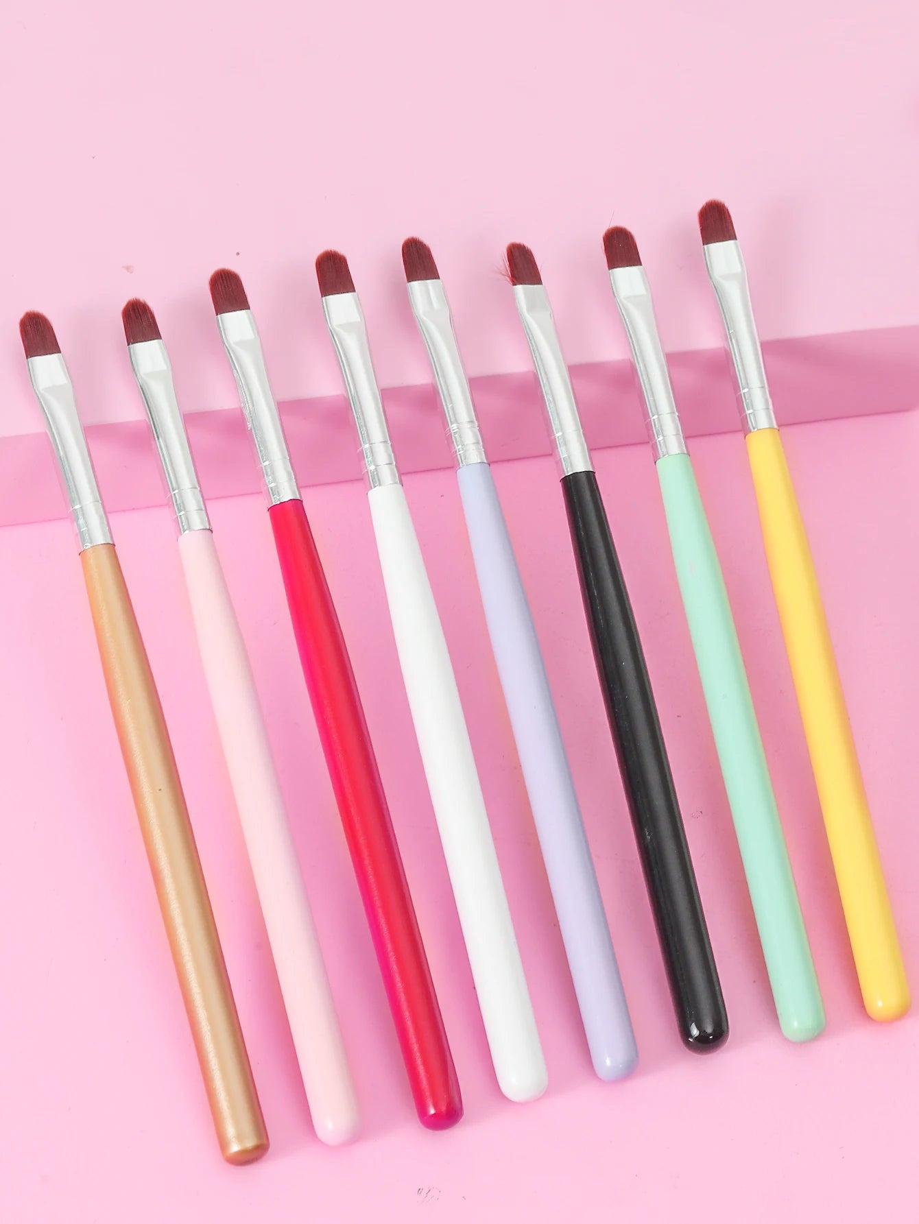 8 Uds. Pincel para decoración de uñas, bolígrafo con puntas 3D, fototerapia, extensión de Gel UV acrílico, delineador de recubrimiento, bolígrafo de pintura, herramientas de manicura DIY