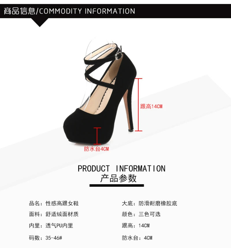 Novedad de verano, moda europea americana, tacones altos con correa en el tobillo para mujer, zapatos de vestir para fiesta y discoteca, cómodos y elegantes
