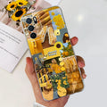 Para Oppo A16 A16s funda elegante pintada contraportada suave funda de teléfono delgada para Oppo A16s OppoA16 s CPH2269 Coque Fundas carcasa de parachoques