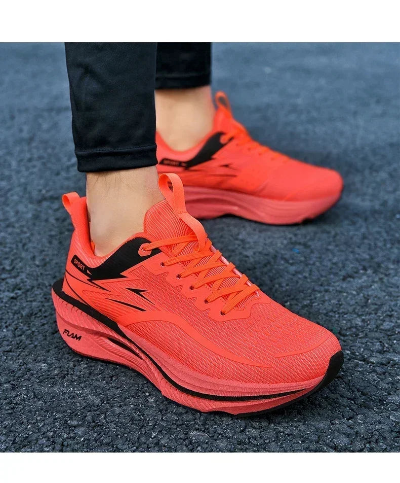 Zapatos deportivos de alta calidad para hombre, zapatillas informales con plataforma para correr, entrenador para hombre, zapatillas de baloncesto transpirables para caminar para mujer