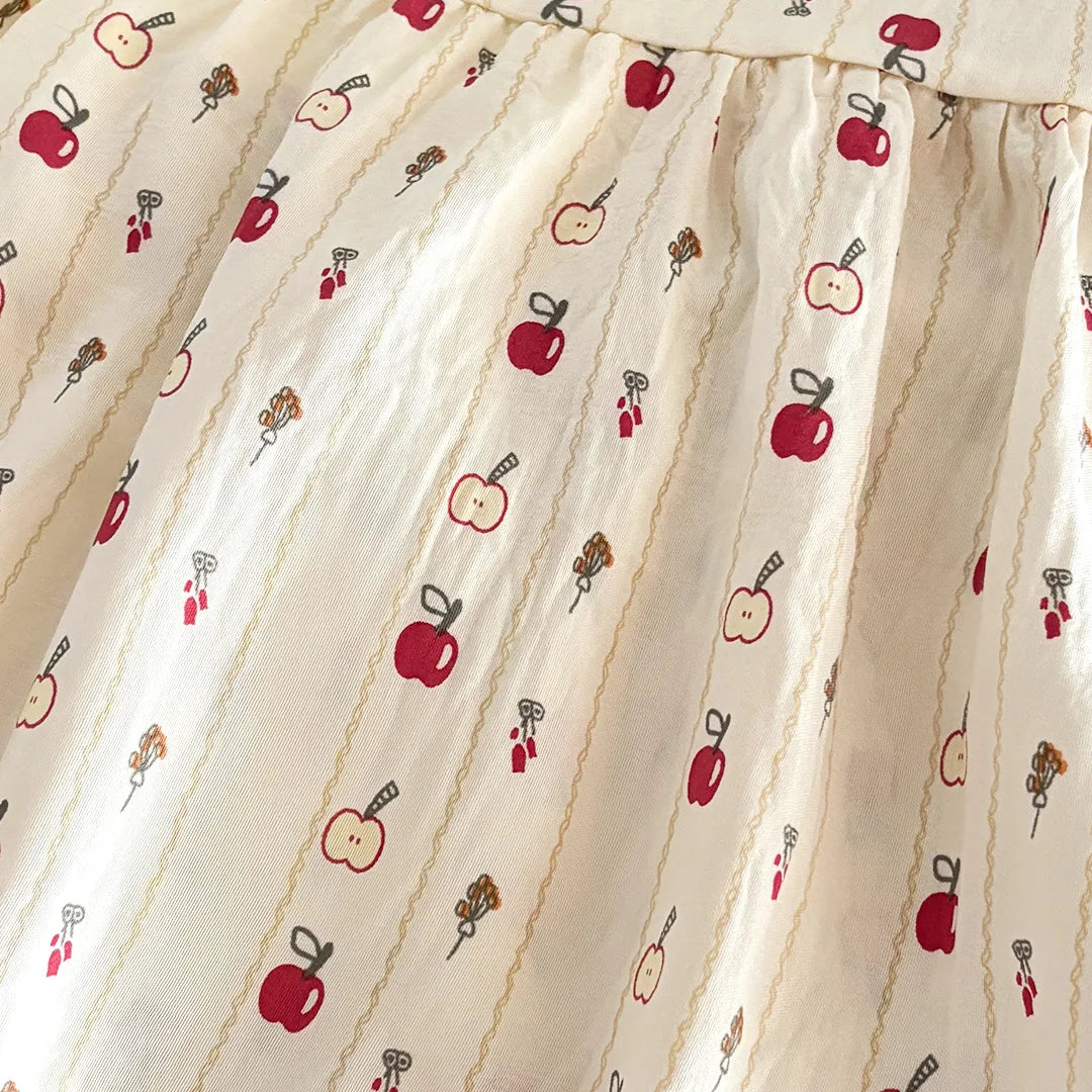 Conjunto de Ropa Infantil de 2 Piezas con Estampado Completo para Niñas de 1 a 10 Años, Verano 2026, Sin Mangas, Tela Suave y Transpirable, Diseño Lindo, Ropa para el Hogar