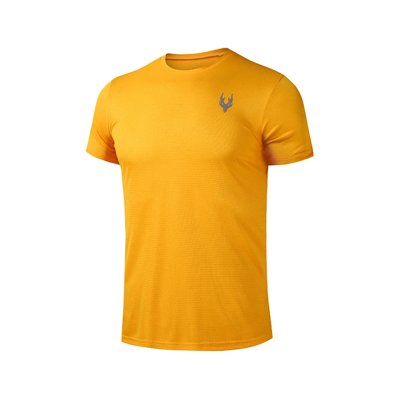 Camiseta para correr para hombre, camisetas deportivas de verano, camiseta, ropa de fútbol para hombre, camiseta de secado rápido, camiseta de entrenamiento para gimnasio y Fitness para hombre