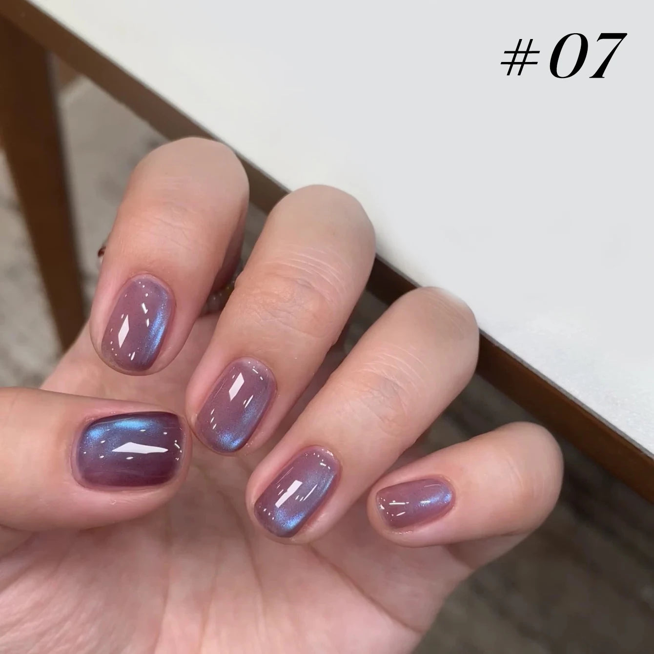 1-12 Uds. Esmalte de Uñas en Gel Magnético Ojo de Gato Marrón con Luz Azul, Larga Duración, Novedad 2026, Suministros para Uñas, Arte de Uñas, Venta Caliente