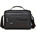 Bolso de hombro de estilo neutro para hombres y mujeres, adecuado para viajes de negocios y fotografía de material de PU.