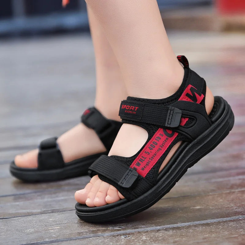 Sandalias de verano para niños, zapatillas de moda para niños y niñas, zapatos de playa al aire libre, calzado antideslizante, gran oferta