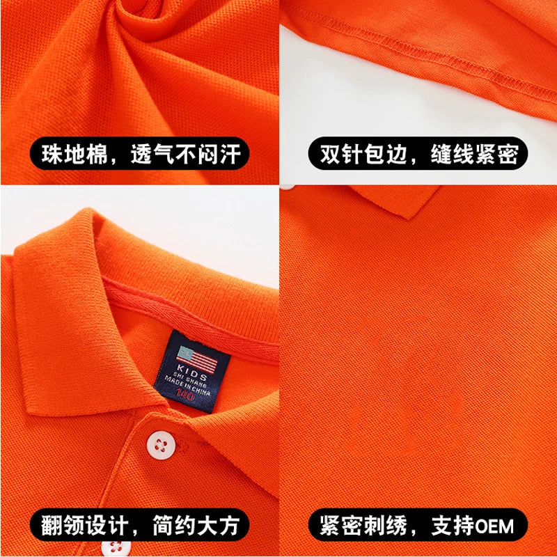 2025 nuevas camisas Polo para niños, camiseta de algodón para niños, ropa para niños, camisetas de manga corta para bebés, camisetas 1-8T