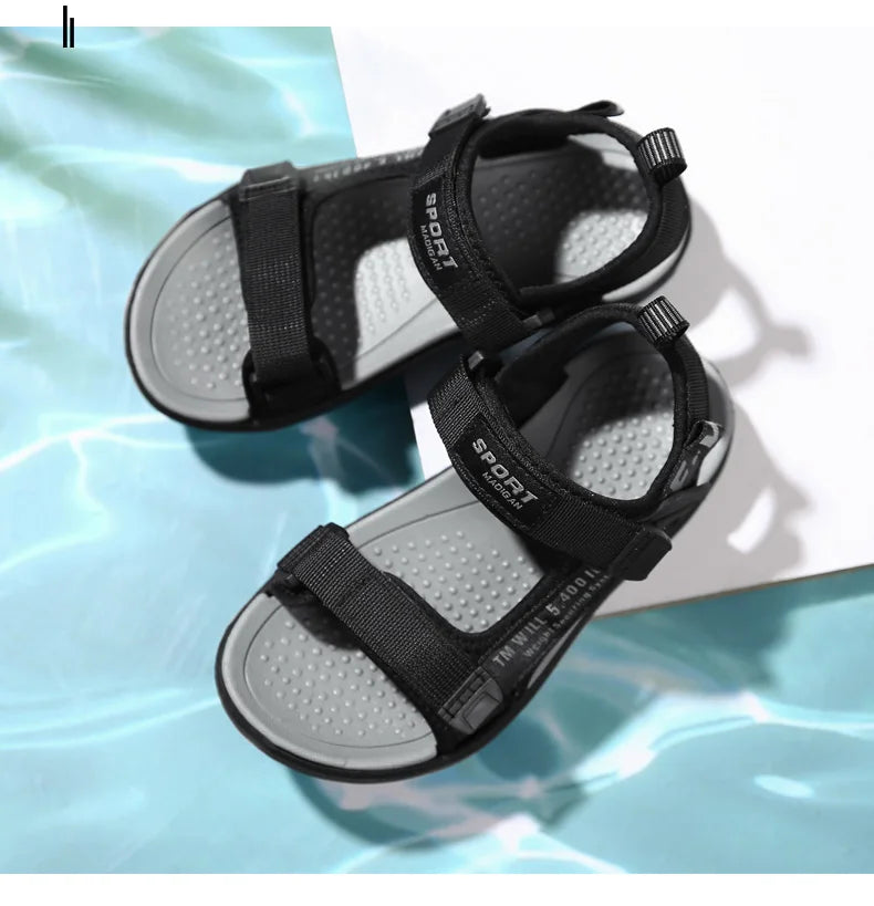 Sandalias de verano para niños, zapatillas de moda para niños y niñas, zapatos de playa al aire libre, calzado antideslizante, gran oferta