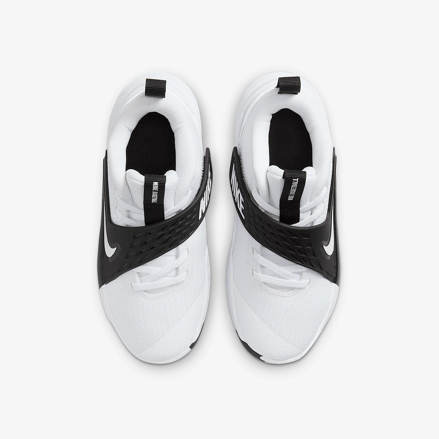 Zapatillas de baloncesto acolchadas Nike Authentic Team Hustle 12 para niños HF6280-101