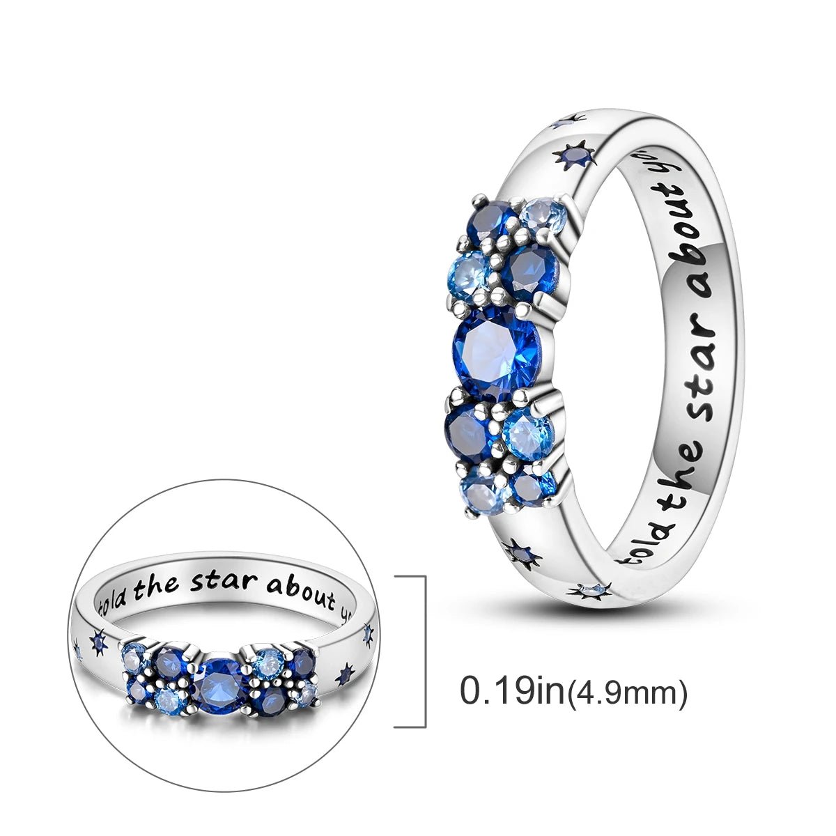 Anillo de plata 925 con diseño Original de luciérnaga y amor infinito, anillos de dedo de circón para mujer, regalo de joyería de boda de alta calidad