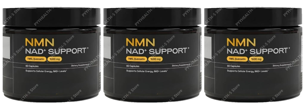 Suplemento de NMN en Cápsulas, 1000mg por Porción, Suplemento de NAD+, Apoya la Energía Cerebral, 60 Cápsulas
