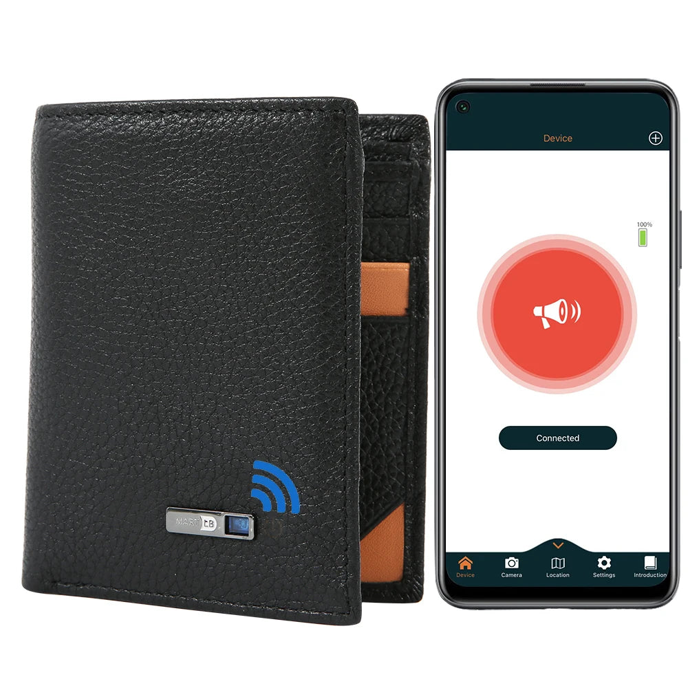 Cartera rastreador tarjeta tarjeta Android etiqueta de aire rastreador cartera rastreador Gps para hombres regalo del Día del Padre con caja de regalo regalo del Día de la Madre 2025